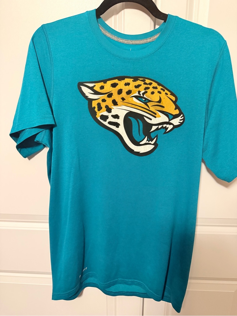 Womens Teal Jaguars Graphic T-Shirt